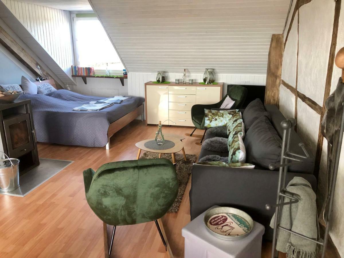 Studio - Grosses Wohn-Schlafzimmer - Dachterrasse - Kamin - Kuche - Hohes Venn - Monschau - Eifel - Hunde Willkommen Beim Hof Vierzehnender Buitenkant foto